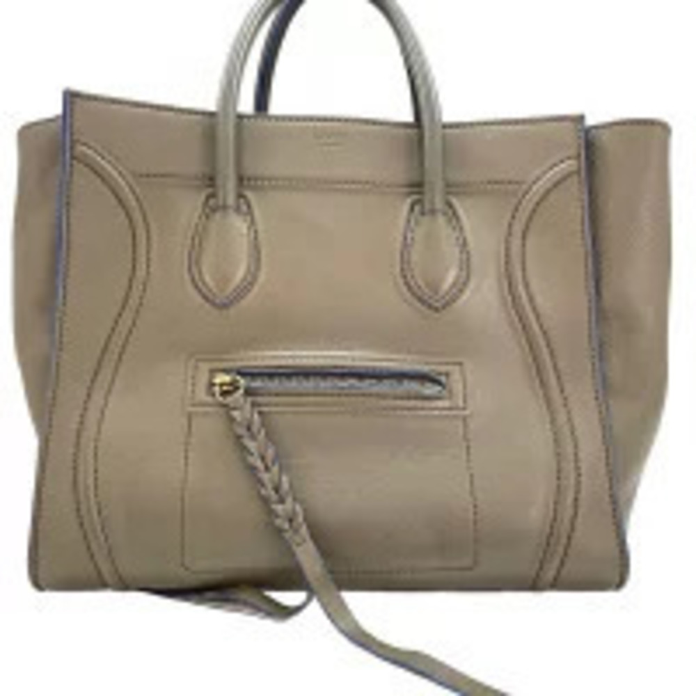 Celine Luggage Tote Phantom Handbag Brown